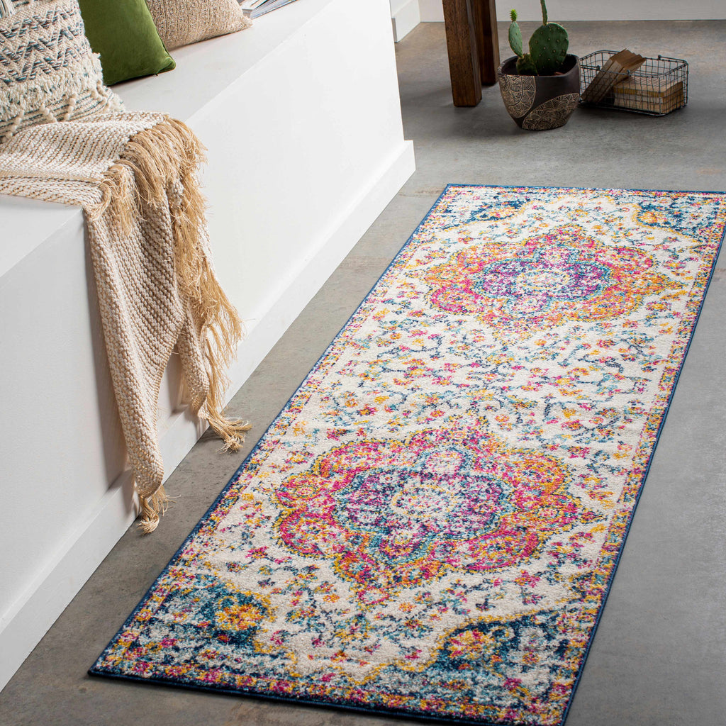 Hauteloom Simsbury SIM Light Gray Machine Made Polypropylene Rug