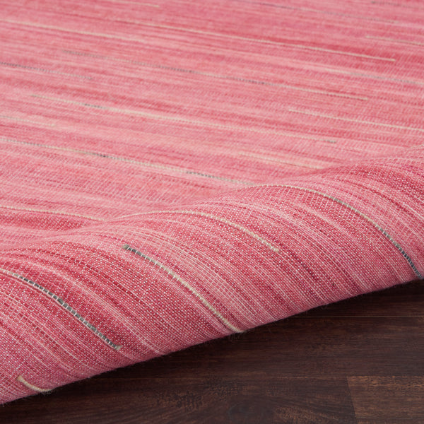 nourison interweave iwv01 rose rug