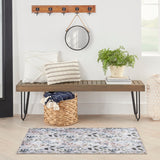 nourison nourison washables nwb05 grey multicolor rug