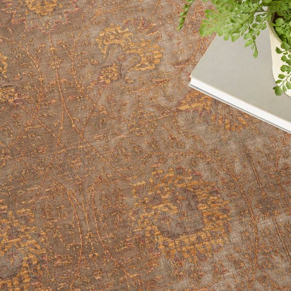 nourison luxurious lrs02 taupe rug