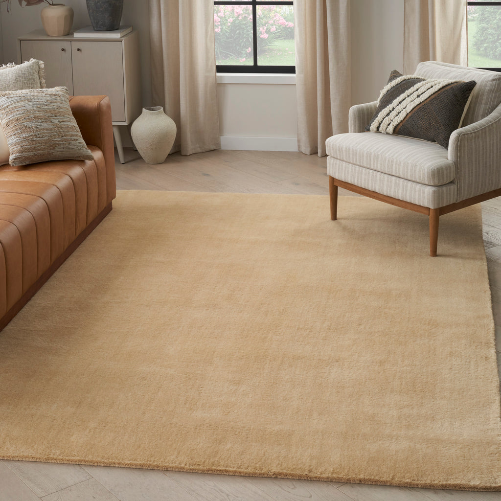 nourison plush cloud plc01 camel rug