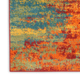 nourison nourison essentials nre06 flame rug