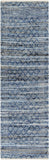 Hauteloom Goro SJEBGOROAA1 Silver Gray Woven/Flatwoven RecycledFabric Rug