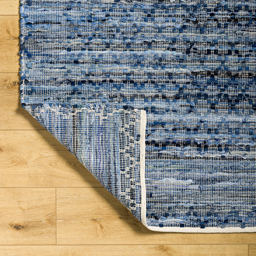 Hauteloom Goro SJEBGOROAA1 Silver Gray Woven/Flatwoven RecycledFabric Rug