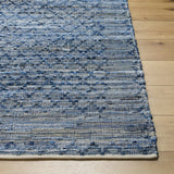 Hauteloom Goro SJEBGOROAA1 Silver Gray Woven/Flatwoven RecycledFabric Rug