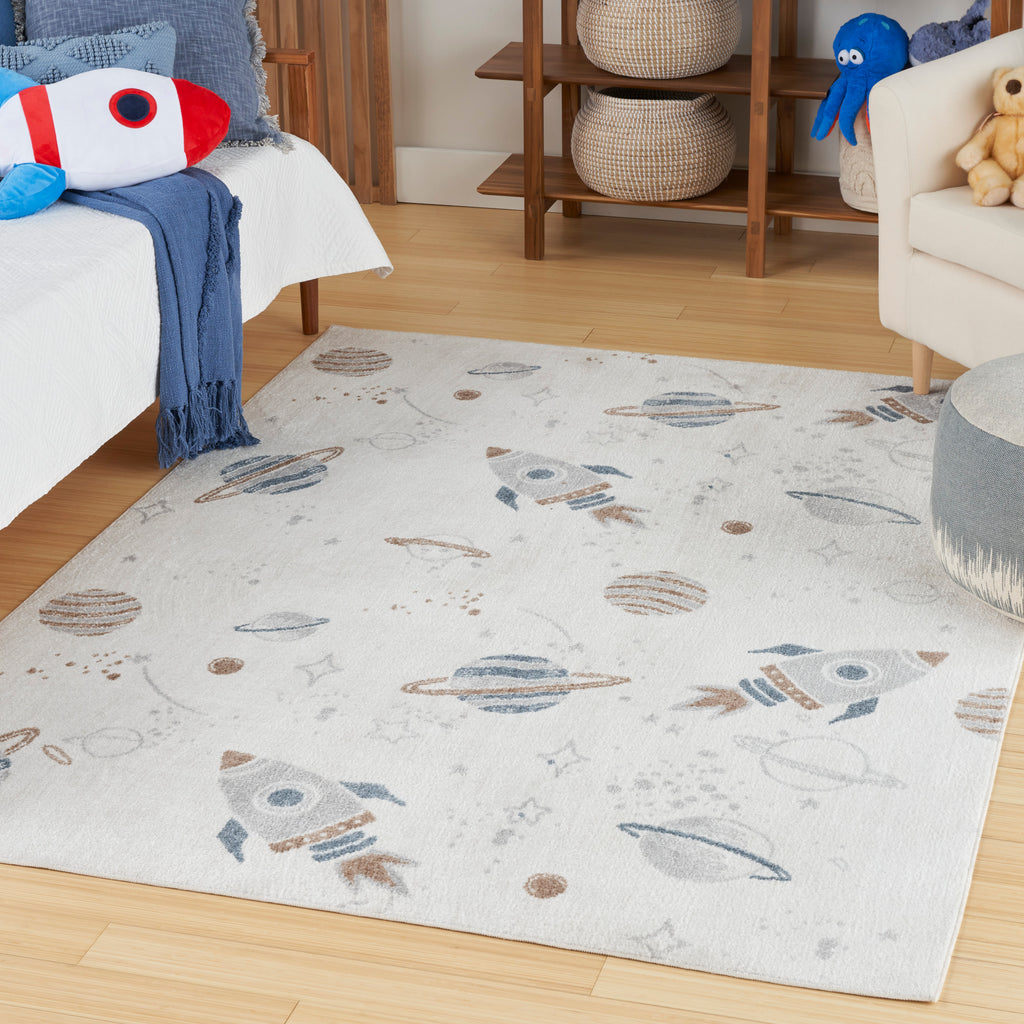 nourison astra machine washable asw18 ivory multicolor rug