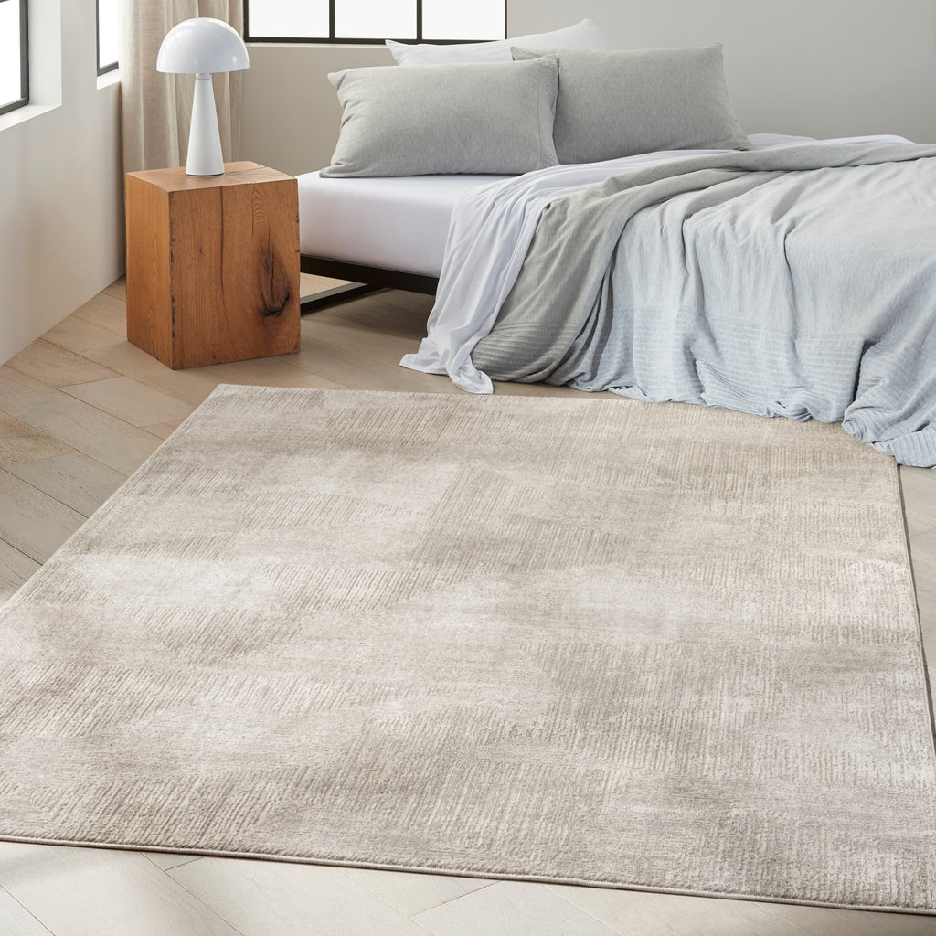 nourison ck024 irradiant irr01 silver rug