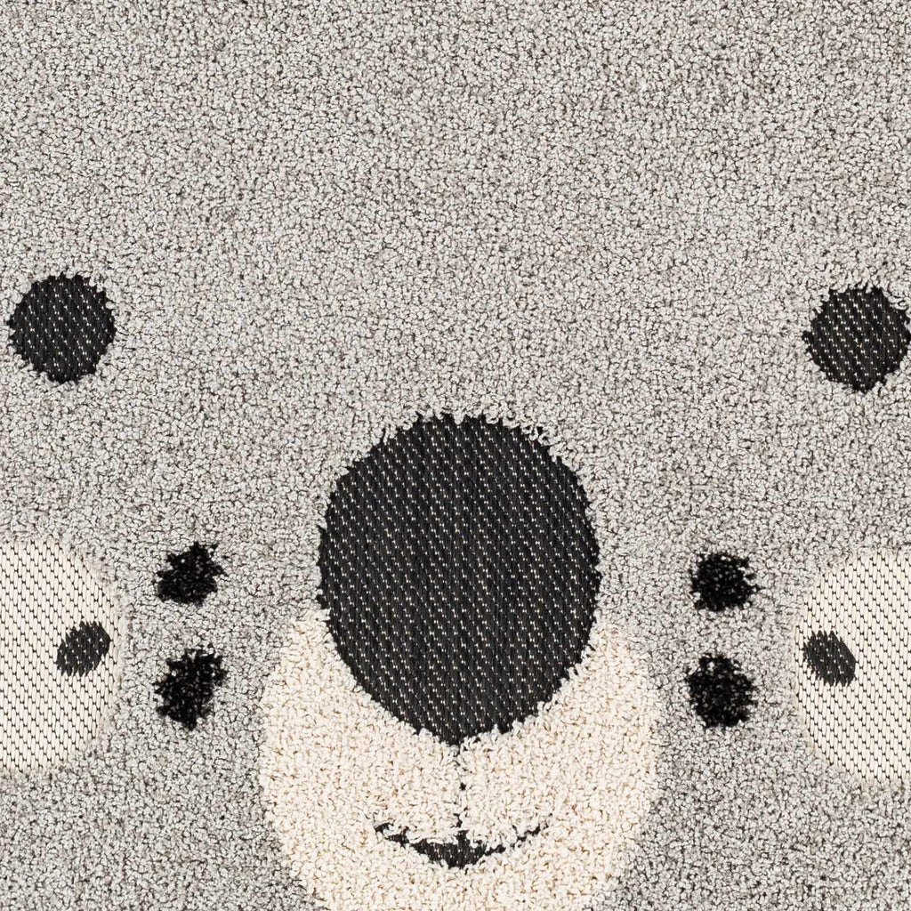 Hauteloom Adhra SKACADHRAA1 Charcoal Machine Made Polypropylene Rug
