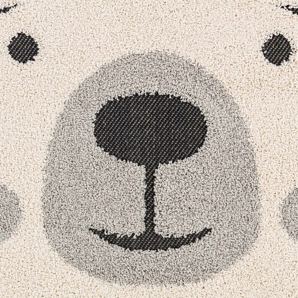 Hauteloom Aleda SKACALEDAA1 Black Machine Made Polypropylene Rug
