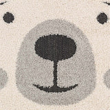 Hauteloom Aleda SKACALEDAA1 Black Machine Made Polypropylene Rug