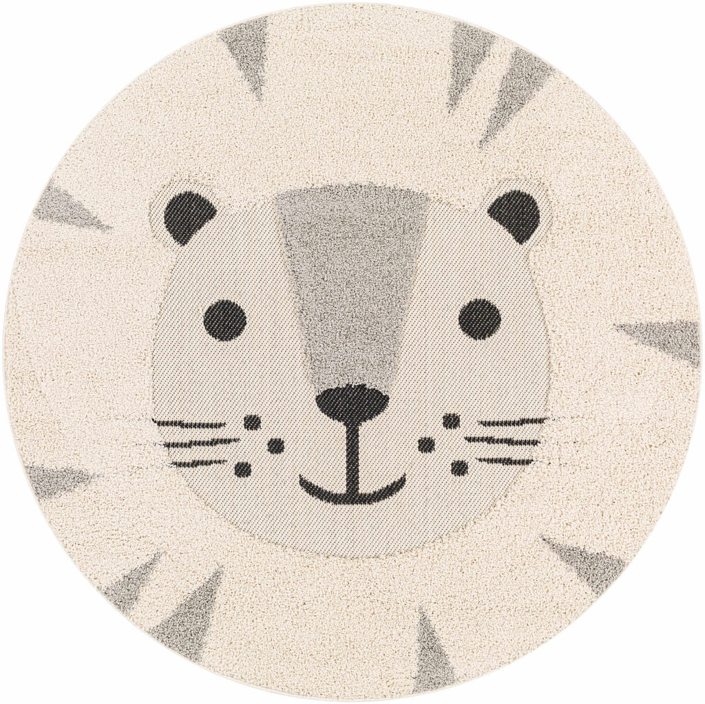Hauteloom Babak SKACBABAKA1 Ivory Machine Made Polypropylene Rug