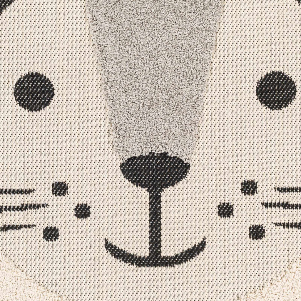 Hauteloom Babak SKACBABAKA1 Ivory Machine Made Polypropylene Rug