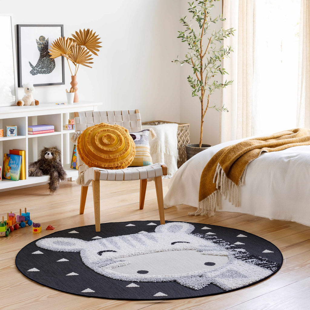 Hauteloom Kiki SKACKIKI8A1 Ivory Machine Made Polypropylene Rug