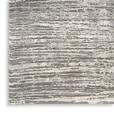 nourison sustainable trends sut01 ivory grey rug