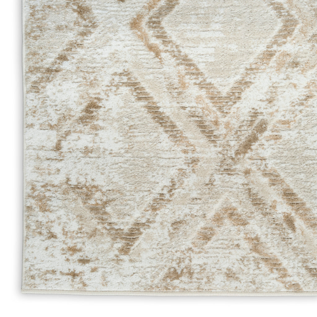 nourison dekor dek05 ivory taupe rug
