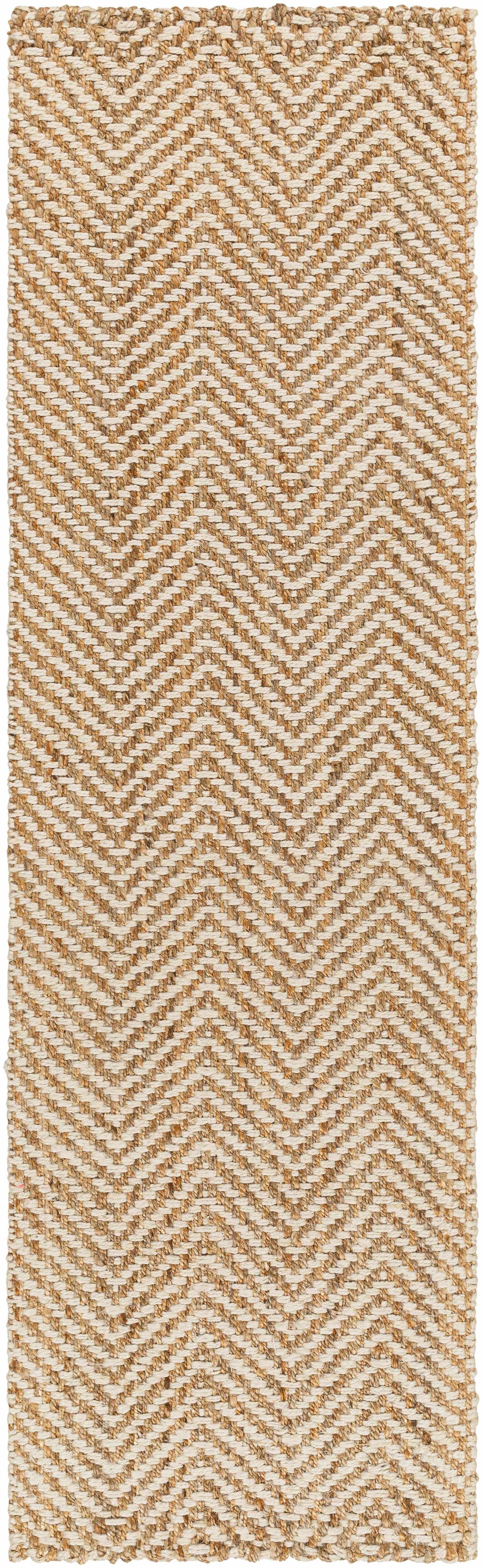 Hauteloom Aren SKEAARENJA1 Tan Woven/Flatwoven Jute Rug