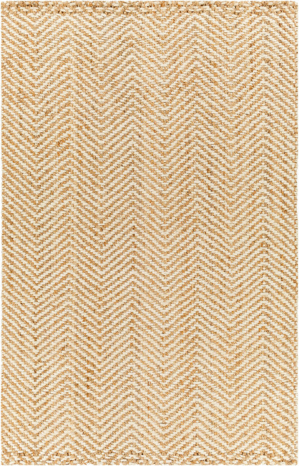 Hauteloom Aren SKEAARENJA1 Tan Woven/Flatwoven Jute Rug