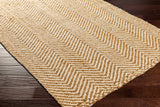 Hauteloom Aren SKEAARENJA1 Tan Woven/Flatwoven Jute Rug