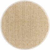Hauteloom Aren SKEAARENJA1 Tan Woven/Flatwoven Jute Rug