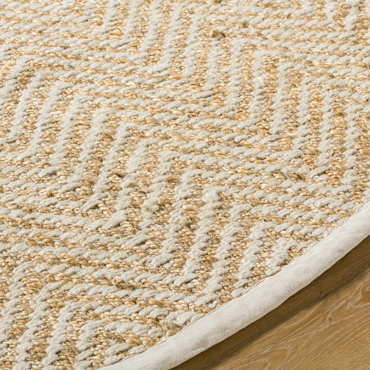 Hauteloom Aren SKEAARENJA1 Tan Woven/Flatwoven Jute Rug