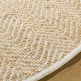 Hauteloom Aren SKEAARENJA1 Tan Woven/Flatwoven Jute Rug