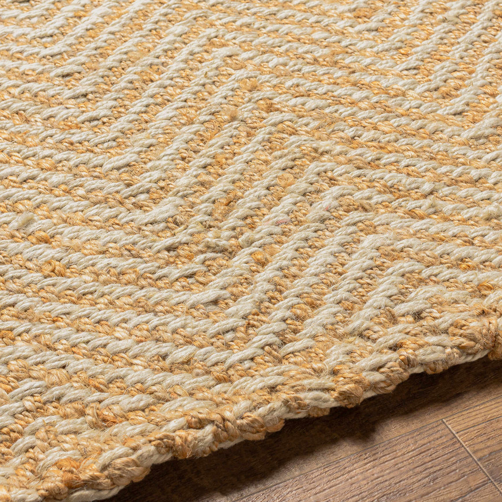 Hauteloom Aren SKEAARENJA1 Tan Woven/Flatwoven Jute Rug