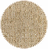 Hauteloom Dinah SKEADINAAA1 Tan Woven/Flatwoven Jute Rug