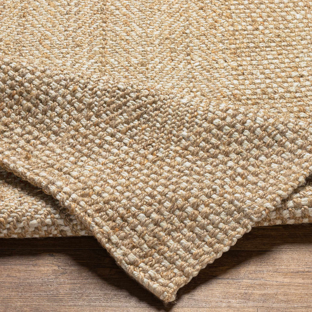 Hauteloom Dinah SKEADINAAA1 Tan Woven/Flatwoven Jute Rug