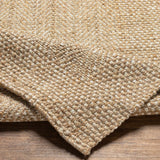 Hauteloom Dinah SKEADINAAA1 Tan Woven/Flatwoven Jute Rug