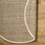 Hauteloom Dinah SKEADINAAA1 Tan Woven/Flatwoven Jute Rug