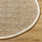 Hauteloom Dinah SKEADINAAA1 Tan Woven/Flatwoven Jute Rug