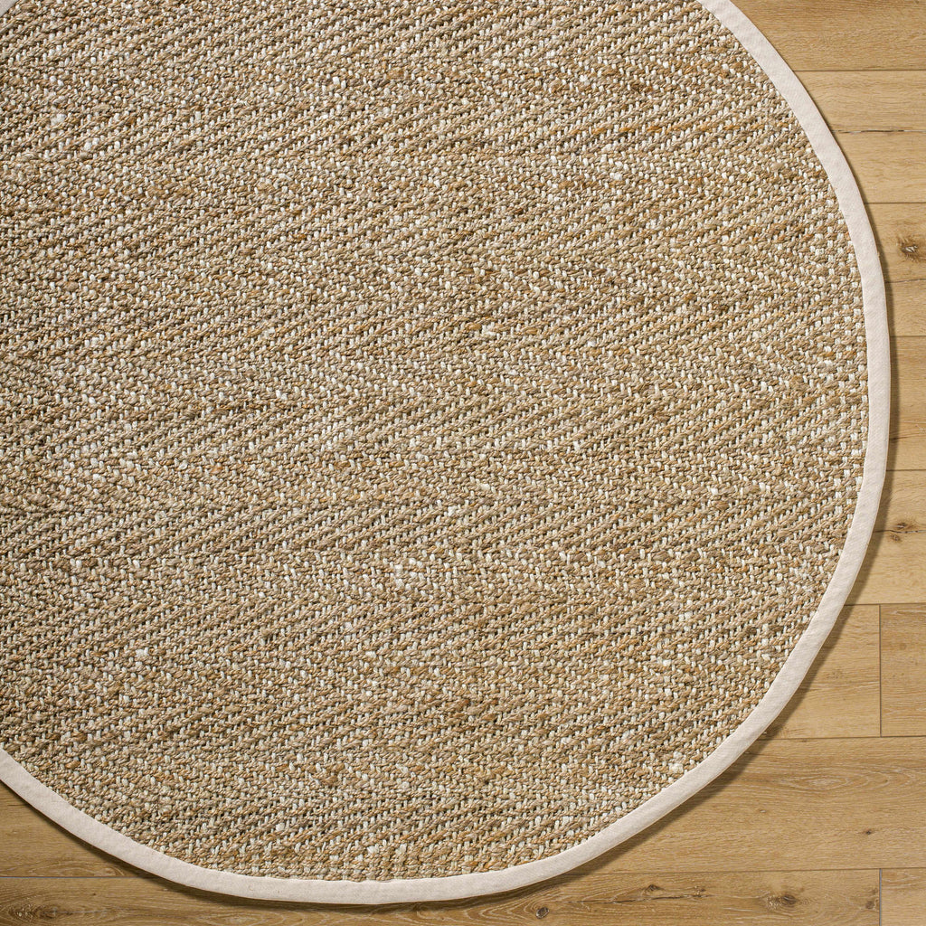 Hauteloom Dinah SKEADINAAA1 Tan Woven/Flatwoven Jute Rug