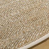 Hauteloom Dinah SKEADINAAA1 Tan Woven/Flatwoven Jute Rug