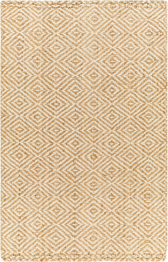 Hauteloom Eriko SKEAERIKOA1 Tan Woven/Flatwoven Jute Rug