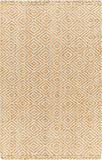 Hauteloom Eriko SKEAERIKOA1 Tan Woven/Flatwoven Jute Rug