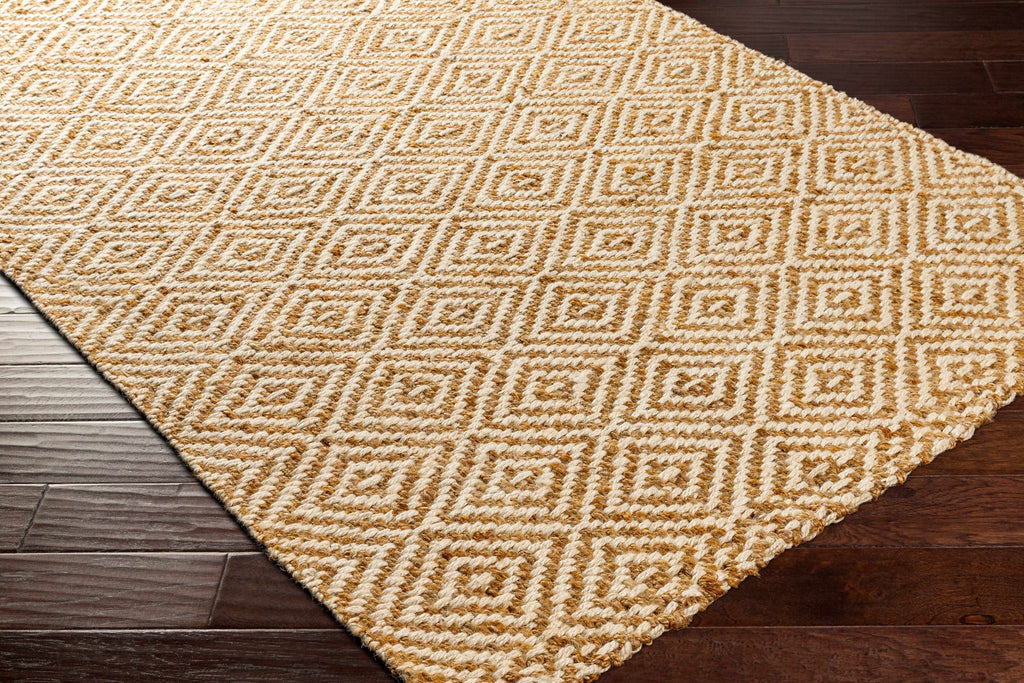Hauteloom Eriko SKEAERIKOA1 Tan Woven/Flatwoven Jute Rug