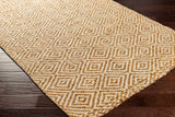Hauteloom Eriko SKEAERIKOA1 Tan Woven/Flatwoven Jute Rug