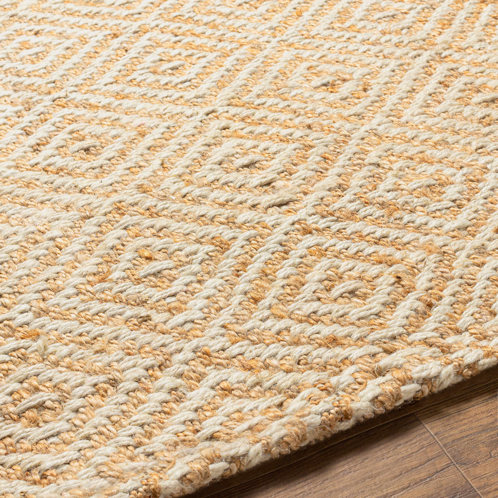 Hauteloom Eriko SKEAERIKOA1 Tan Woven/Flatwoven Jute Rug