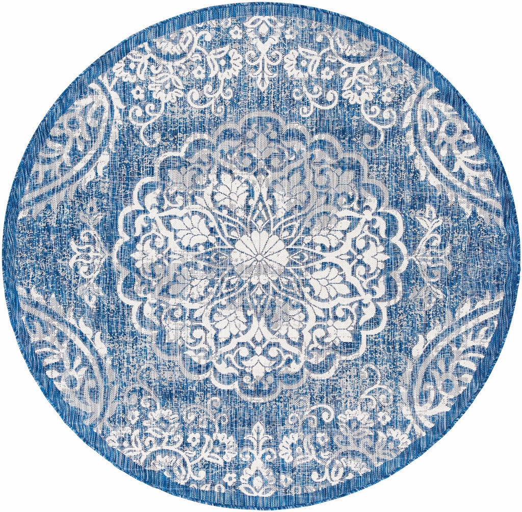 Hauteloom Skipsea SKIPS Navy Machine Made Polypropylene Rug
