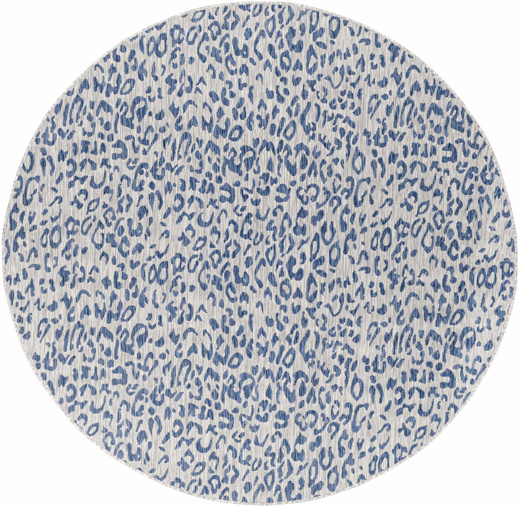 Hauteloom Skipsea SKIPS Navy Machine Made Polypropylene Rug