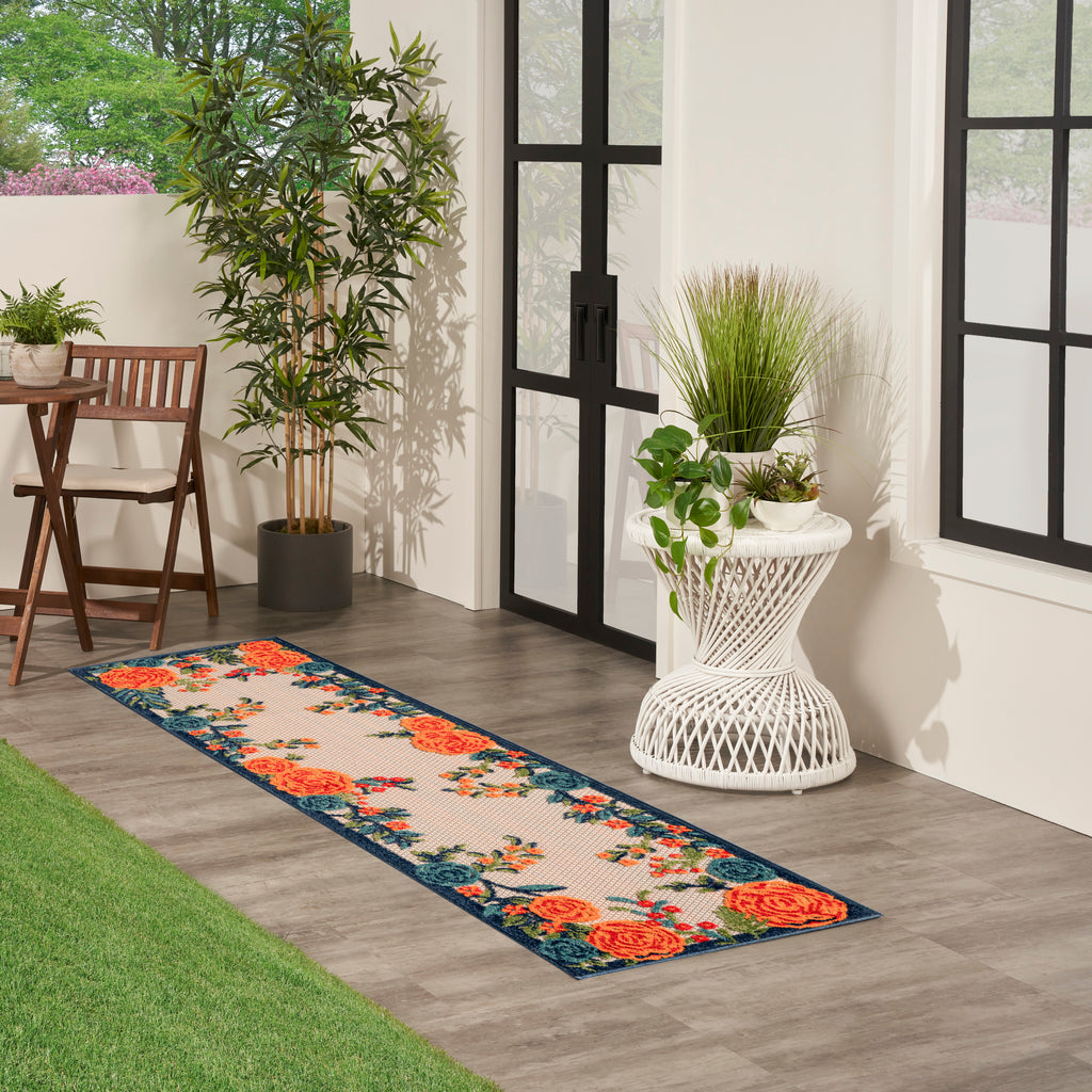 nourison aloha alh32 multicolor rug