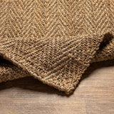 Hauteloom Asaka SKOAASAKAA1 Tan Woven/Flatwoven Jute Rug