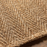 Hauteloom Asaka SKOAASAKAA1 Tan Woven/Flatwoven Jute Rug