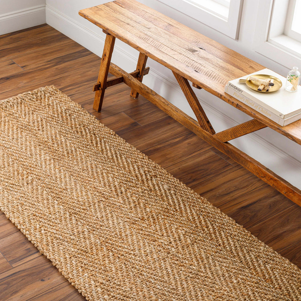 Hauteloom Asaka SKOAASAKAA1 Tan Woven/Flatwoven Jute Rug