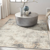 nourison ck005 enchanting ech07 ivory grey rug