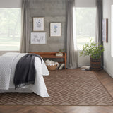 nourison versatile nrv01 brown rug