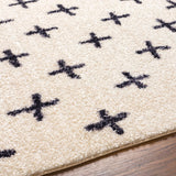 Hauteloom Bede SLKABEDE8A1 Beige Machine Made Polyester Rug