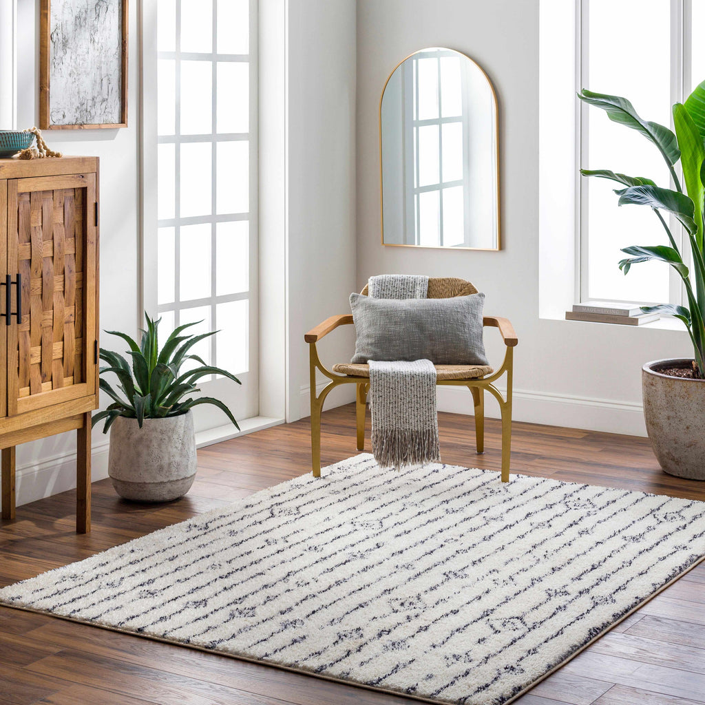Hauteloom Demi SLKADEMIUA2 Beige Machine Made Polyester Rug