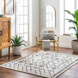 Hauteloom Elyes SLKAELYESA2 Beige Machine Made Polyester Rug