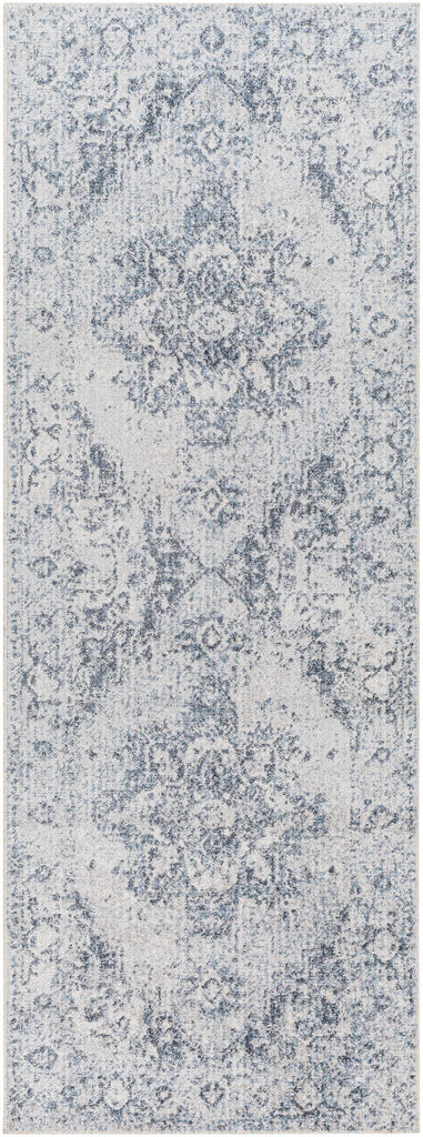 Hauteloom Ankti SLLIANKTIA1 Blue Machine Made Polyester Rug